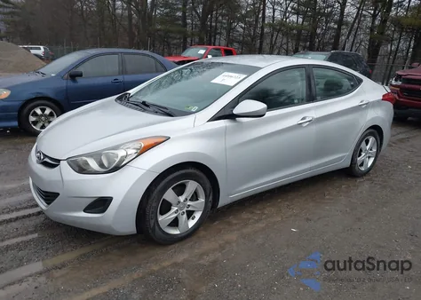 2011 Hyundai Elantra Gls (Ulsan Plant) from USA, damaged, VIN KMHDH4AE0BU128838